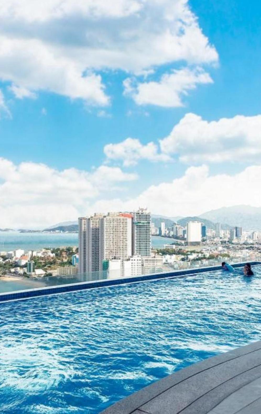 Beachfront Scenia Bay Apartment Nha Trang Eksteriør billede